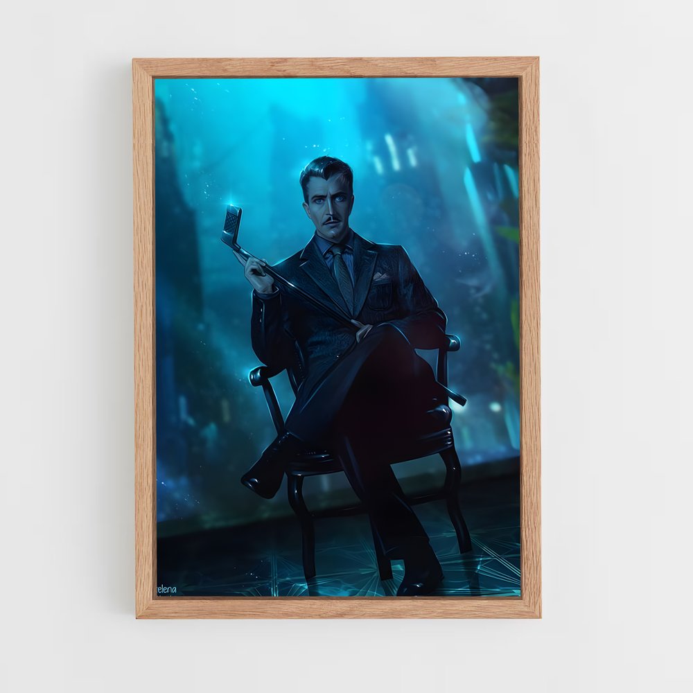 Poster Connecté en Attente – affiche Bioshock (vue 4)